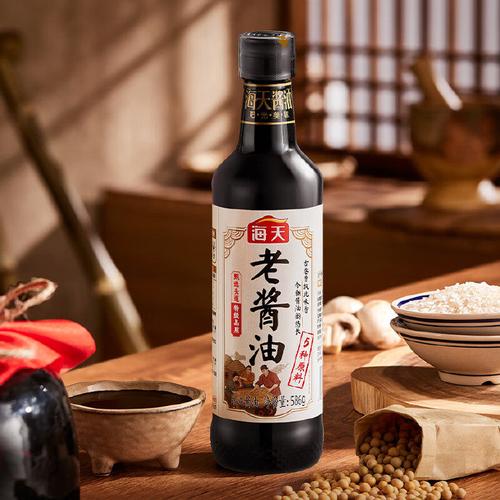 海天老字号零添加头道酱油480ml
